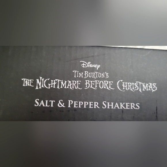 New Disney Nightmare Before Christmas Salt Pepper Shakers Jack Skellington Sally - Picture 4 of 5